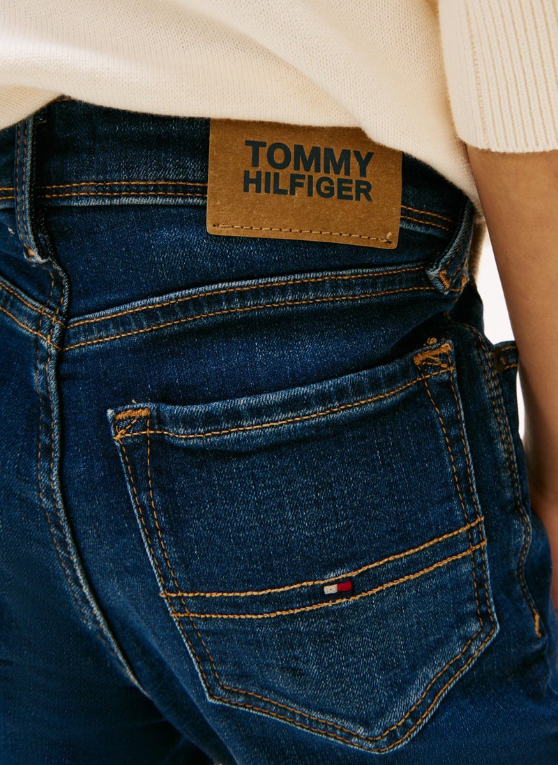 TOMMY HILFIGER Kids Scanton Slim Fit Jeans - Image 3