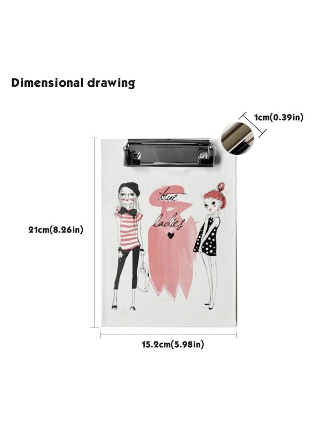 شيانغ يو لوح ورقي من 5 قطع مع مشبك معدني - Image 2