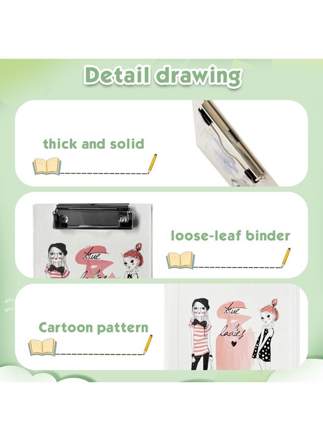 شيانغ يو لوح ورقي من 5 قطع مع مشبك معدني - Image 3