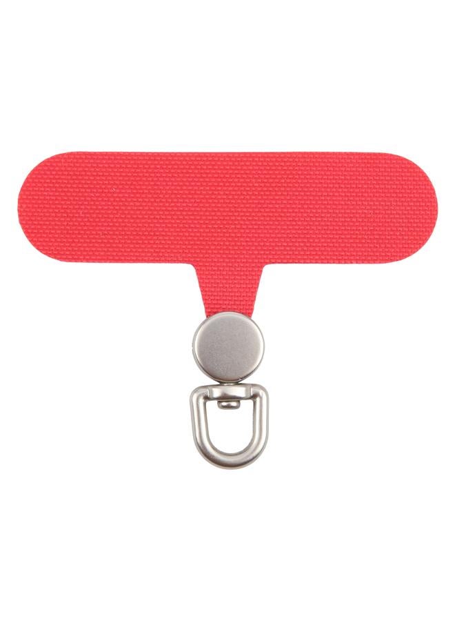 حشية تثبيت حبل الهاتف المحمول تدور 360 درجة (أحمر)