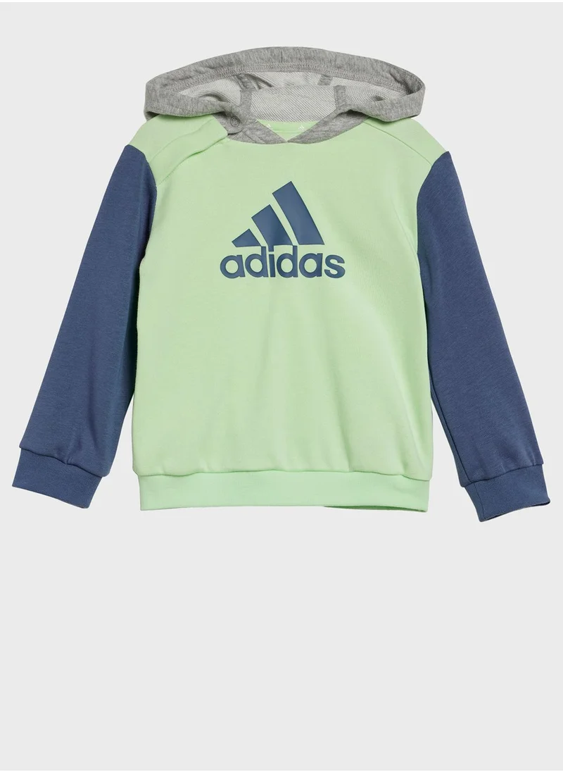 Adidas Infants Color Block Joggers Set