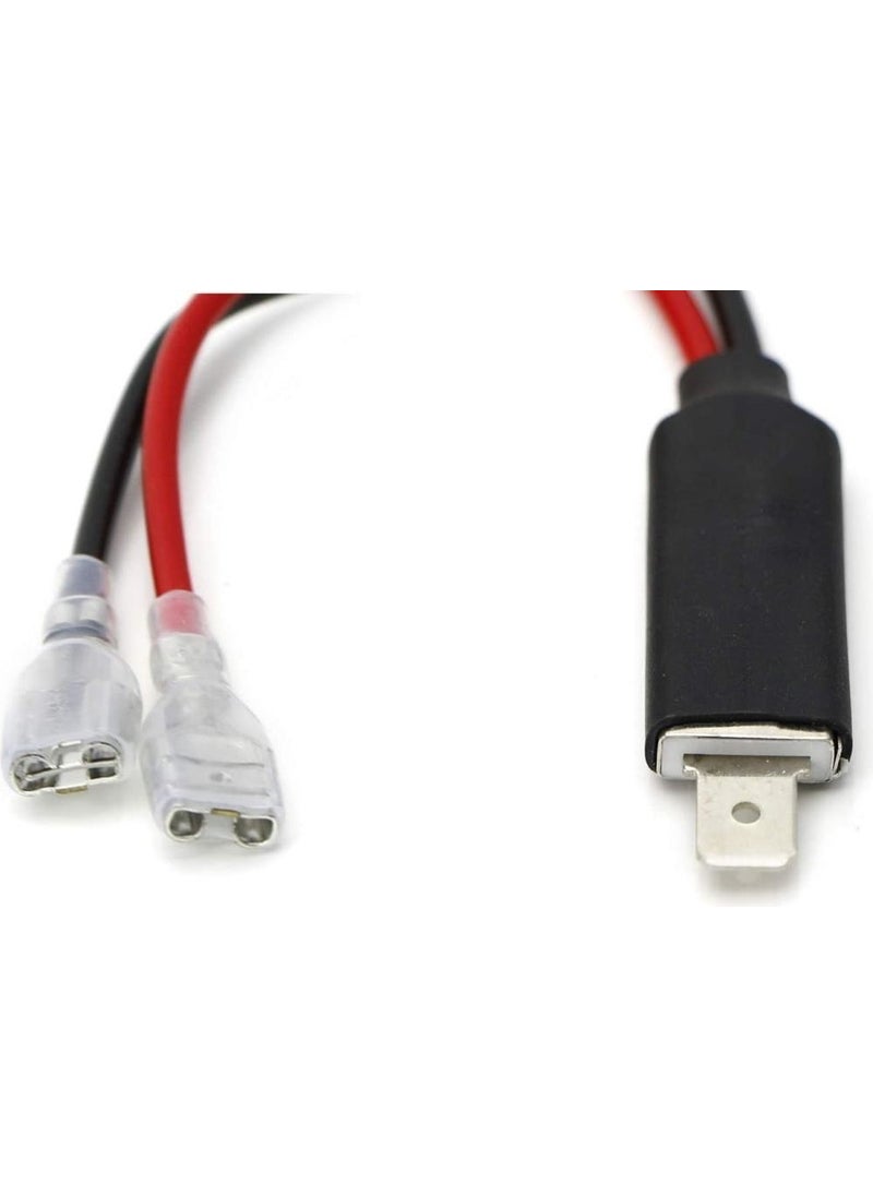 Techmaster محول كابل لBulb المصباح H1 زينون 2 قطع  - Image 2