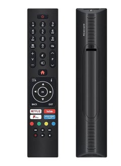 Remote Control for JVC Bush Digihome Luxor Polaroid Finlux Celcus Techwood Logik Vestel Smart TV with Prime Video Netflix Youtube F play Freeview Buttons, No Setup Required