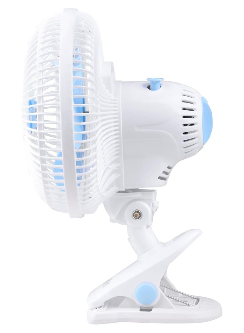 فيند مروحة سرير صغيرة قابلة للتثبيت مع سرعة واتجاه قابلين للتعديل ومروحة تبريد محمولة للمنزل والمكتب - Image 5