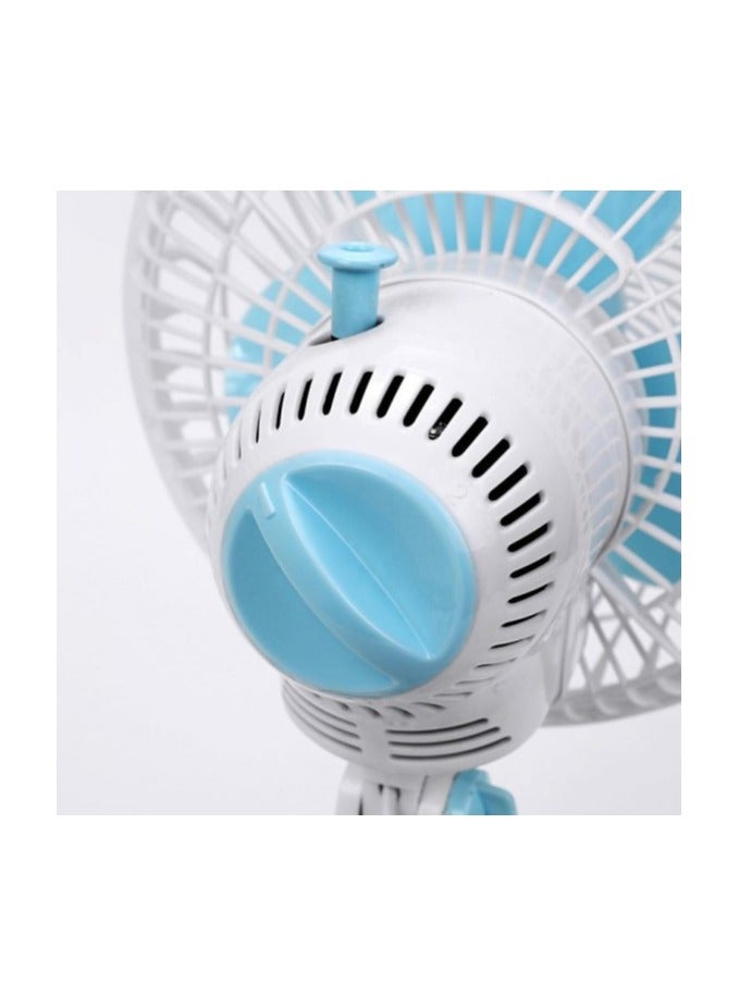 فيند مروحة سرير صغيرة قابلة للتثبيت مع سرعة واتجاه قابلين للتعديل ومروحة تبريد محمولة للمنزل والمكتب - Image 4