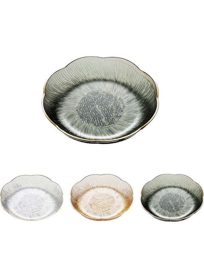 Yijuke (Yijuke) [Set Of 4] Bone Disposal Dish, Fruit Plate, Snack Tray, Small Plate, Household Storage Tray, Nut Dish, Small Dishes - Image 2
