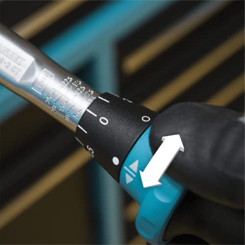 HAZET Torque Wrench 5108-2CT for Bicycles I Output: Square 6.0.12 In 1/4 Inch, Tolerance: 4%, 2.5-4.87 Galbf-Ft, Fine Graduation I Reversible Ratchet, For Bikes I Tool for Road Bikes, 9.13 In - Image 2