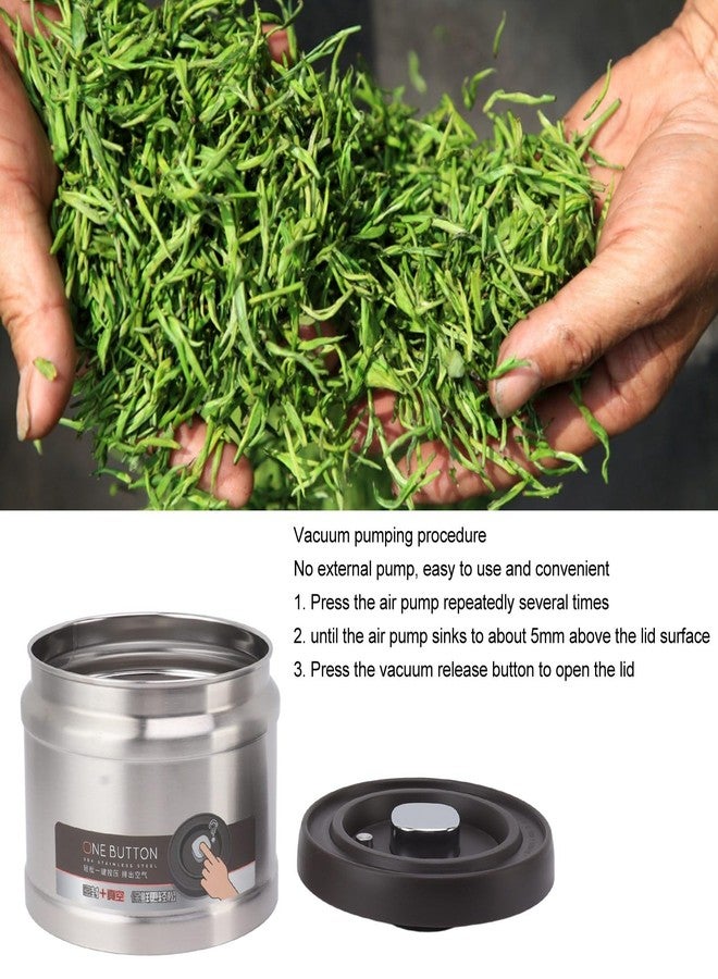 Bewinner Stainless Steel Vacuum Sealed Coffee Container with Airtight Seal, 1600ML Large Capacity for Fresh Coffee Beans and Grounds - Image 5