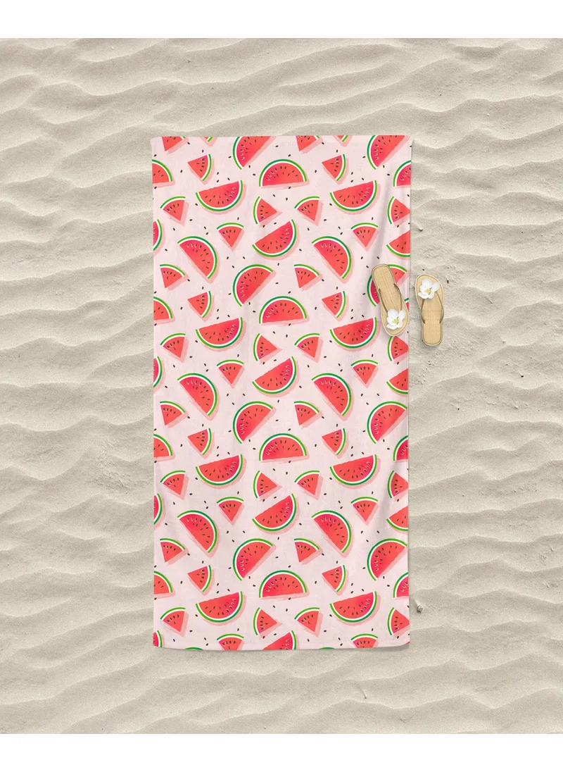 Eray Home Erays Home Watermelon Patterned Printed Beach Towel