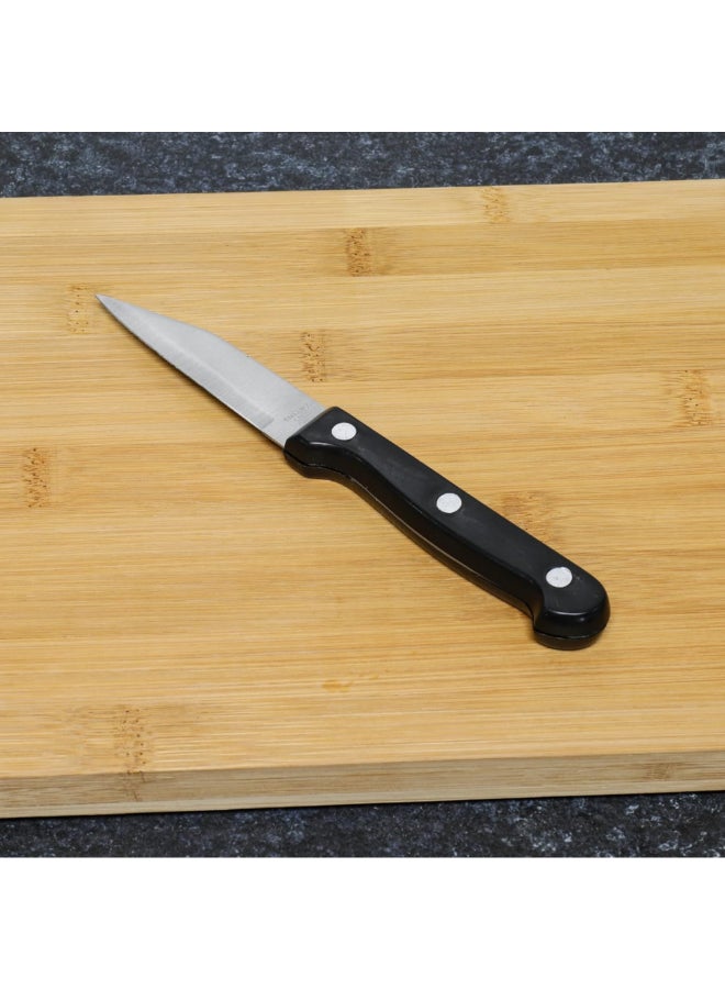 Chef Craft 2-Piece Sharp Stainless Steel Blade Paring Knife Black and Silver 3.5 Inch 21131 - Image 5