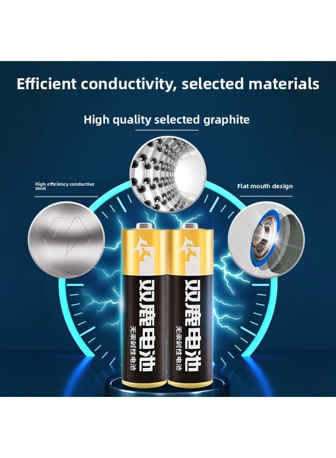 Boutique Alkaline Battery No. 5, No. 7 Remote Control No. 5, No. 7, 1.5V Smart Lock Mouse Remote Control Car-Standard Capacity:High-quality Alkaline Aa Battery/24 Cells (long-lasting Power) Suitable For Smart Locks  - Image 1