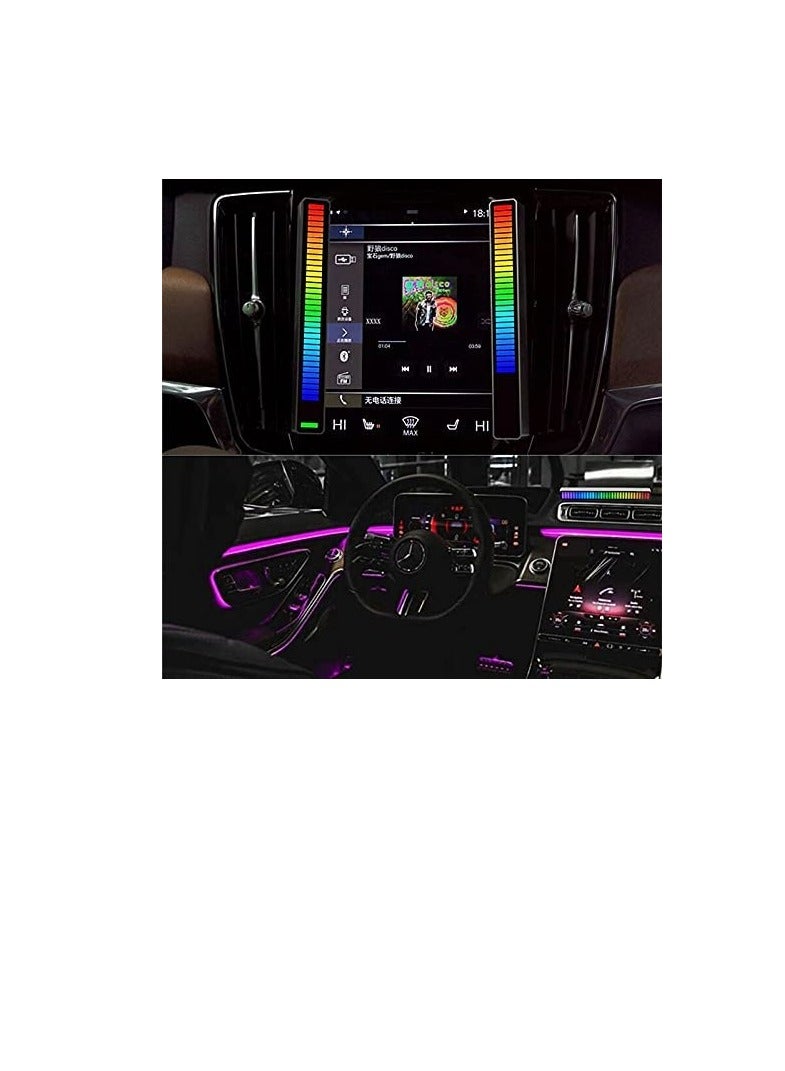 Creativity share Voice-activated Rhythm Light Stick 32-Bit RGB Audio Spectrum Bar Pickup Ambient DJ LED Display Rhythm Pulse Colorful Signal  - Image 5