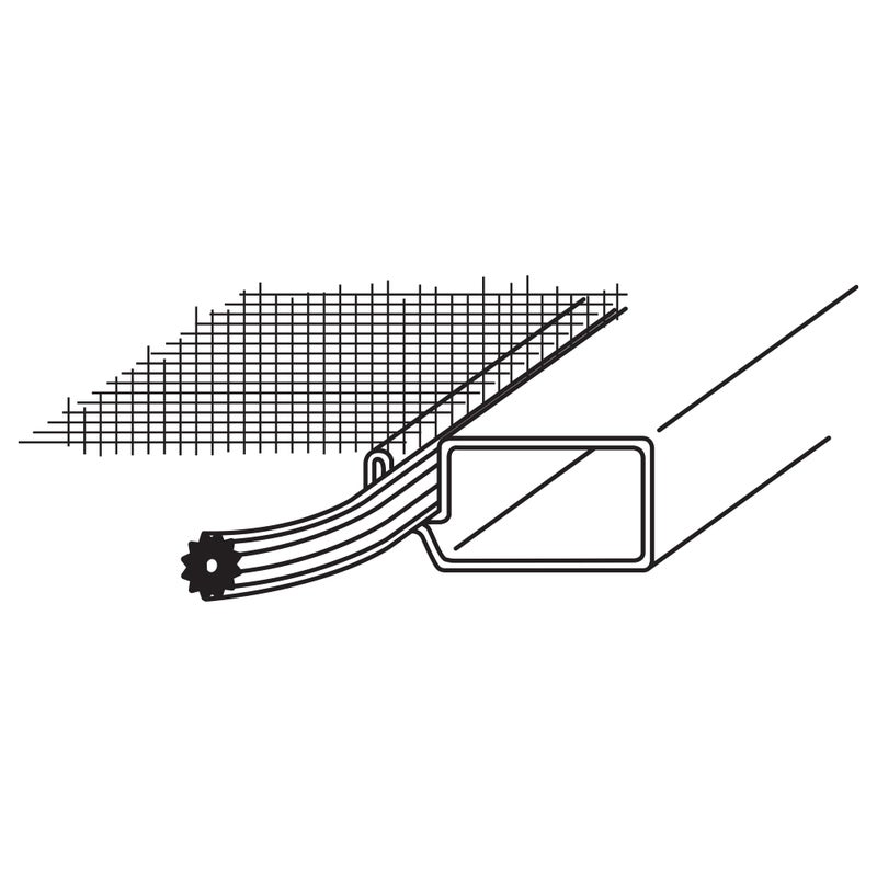 Prime-Line PL 7806 Aluminum Screen Frame Kit, 5/16 inch x 3/4 inch x 36 inch, Bronze, Set of 1 - Image 4