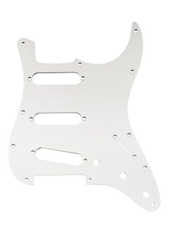 Bukela 11 Hole ST/Strat Style Pickguard SSS Pick Guard for USA/Mexico Stratocaster/Strat Aged White 3 Ply  - Image 1