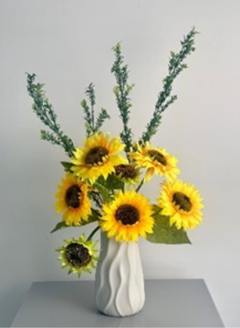 wardi Sunflower Blooms  (Artificial)
