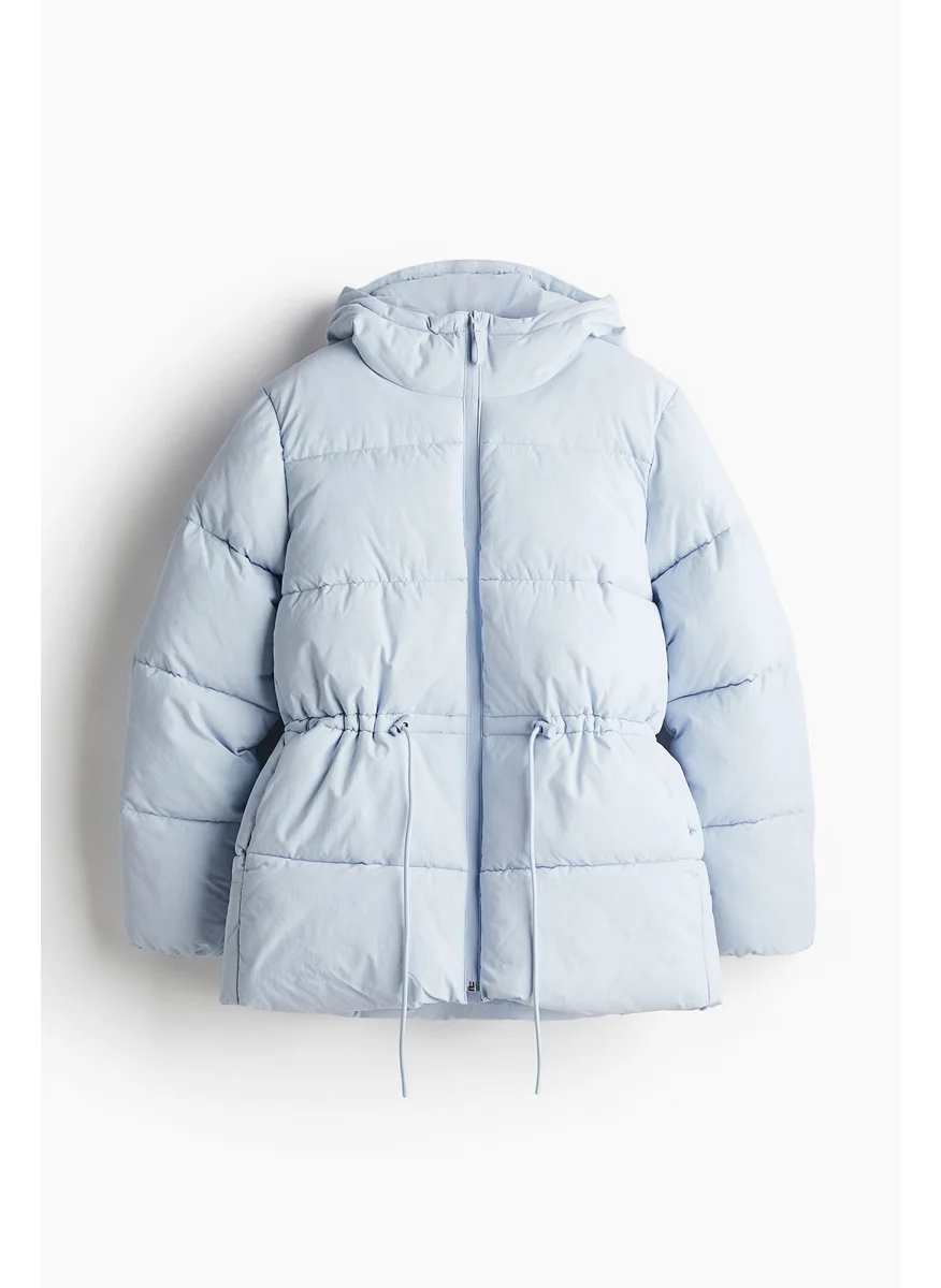 اتش اند ام Oversized Drawstring-Waist Puffer Jacket