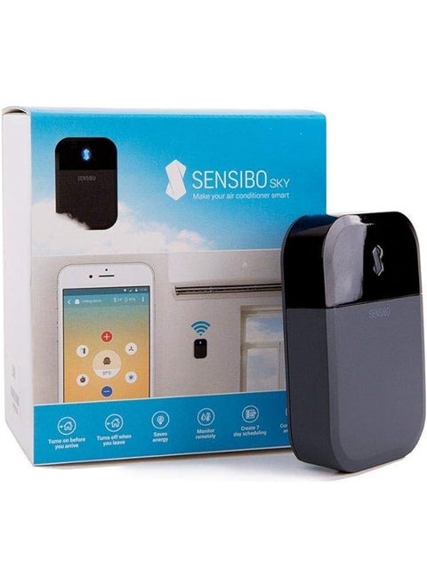 Sky Smart Air Conditioner Controller Wifi Thermometer Monitoring Provides Smart Ac Control Compatible With Amazon Alexa Google Home Ios And Android Control Temperature From Anywhere