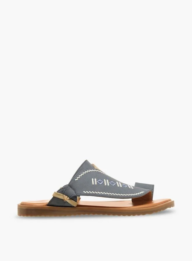 Al Waha Boys Slip-On Leather Arabic Sandals Ramadan Collections