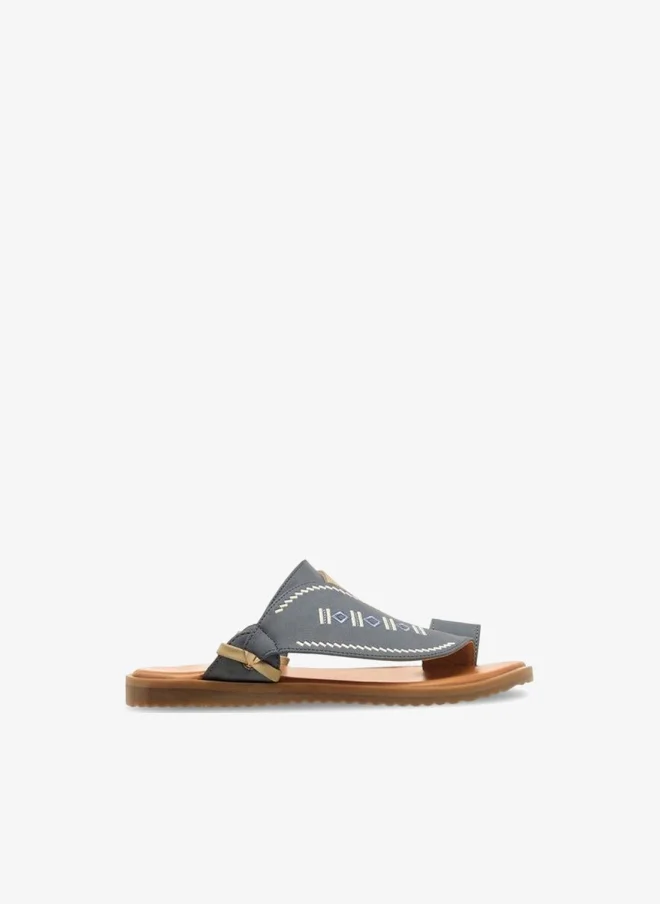 Al Waha Boys Slip-On Leather Arabic Sandals Ramadan Collections