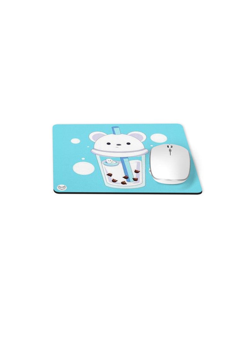 Reeman Design Mouse pad with white bear design 