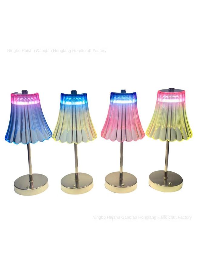 Bluejw New Metal Butterfly Crystal Lamp Decorative Table Lamp Acrylic LED Rechargeable Bedside Nightlight 1 - Image 5