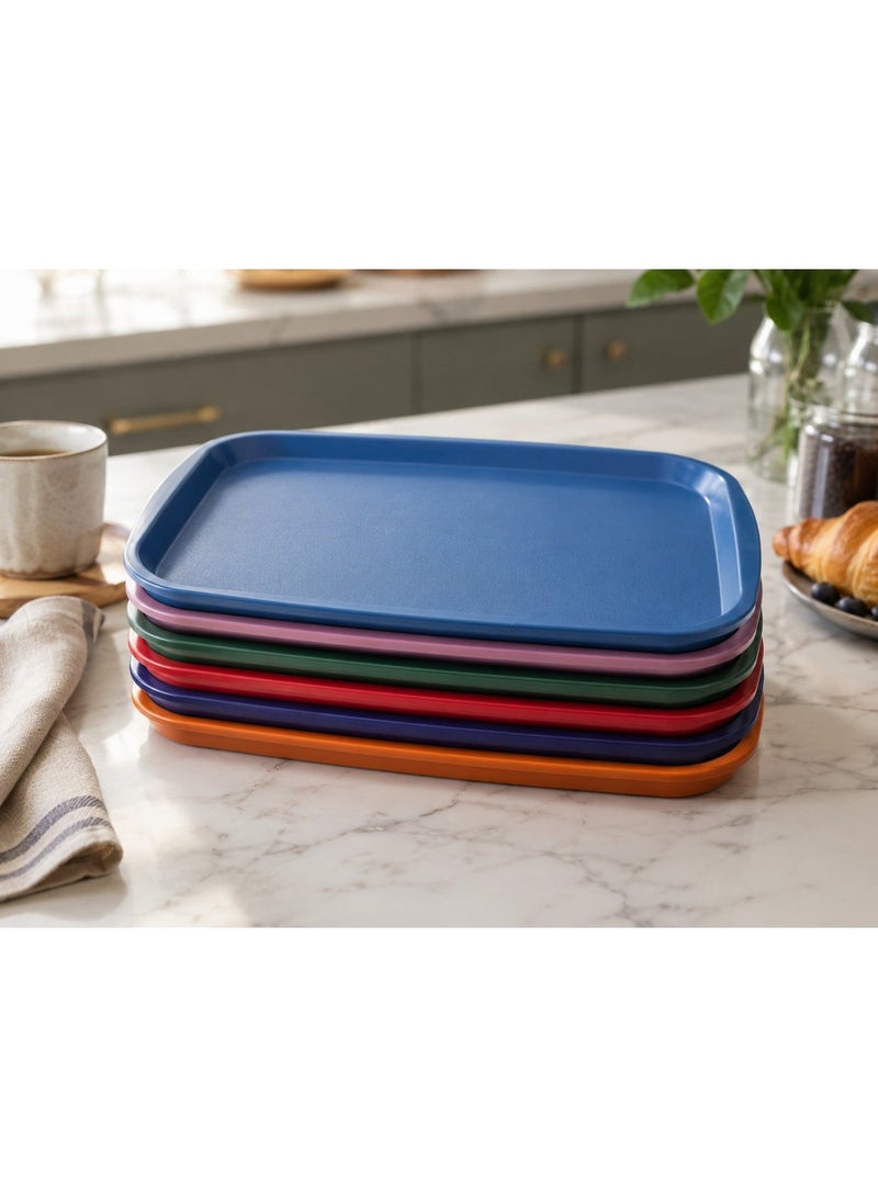 favilla Multi-colored plastic serving tray - 36 x 27 cm - 612 - Image 1