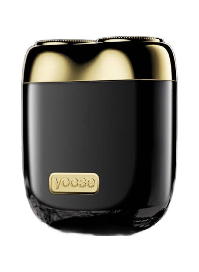 YOOSE ولاعة كهربائية محمولة من يووس مع ماكينة حلاقة من سبائك الألمنيوم، هدية عيد ميلاد لصديقك، صندوق هدايا أسود ذهبي، ميني 2.0 - Image 2