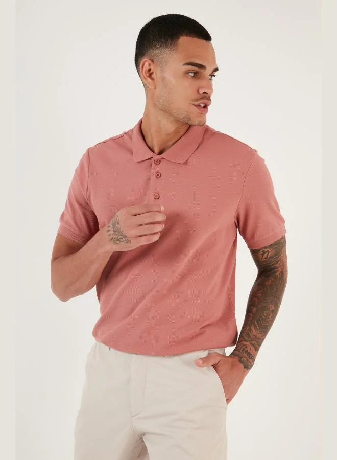 Buratti  Buratti Cotton Regular Fit Button-Down Polo Collar T-Shirt Men's POLO COLLAR T-SHIRT 5902127 for Men | Best Price UAE