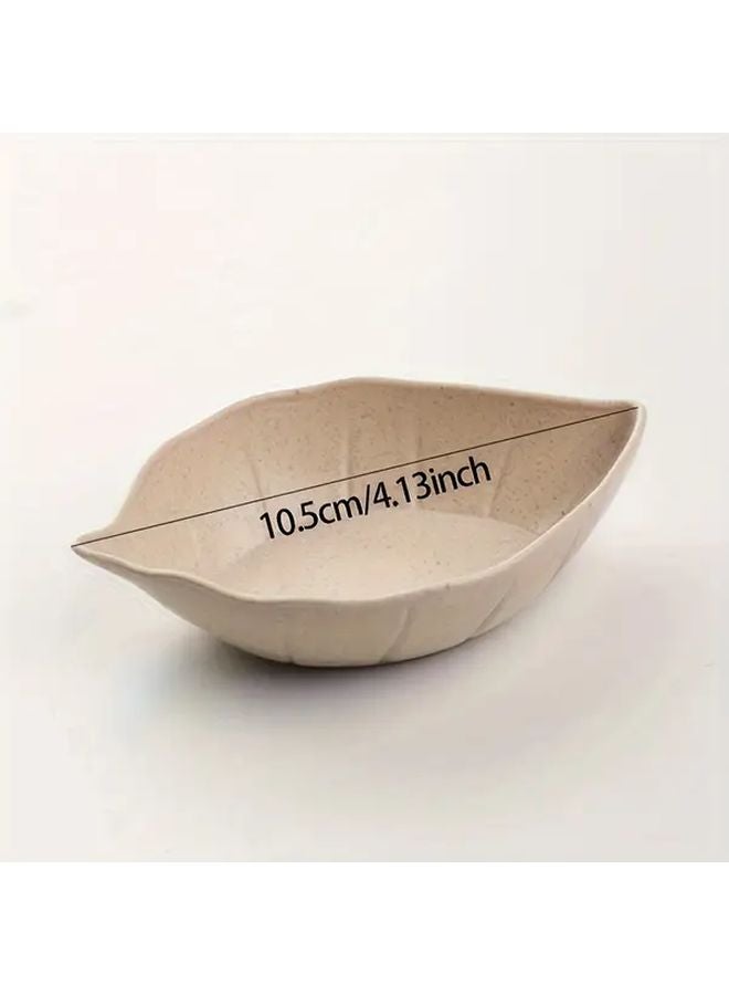 طبق صوص قش القمح الأخضر صينية تقديم مانعة للانزلاق سهلة التنظيف للمنزل والمطعم - Image 4