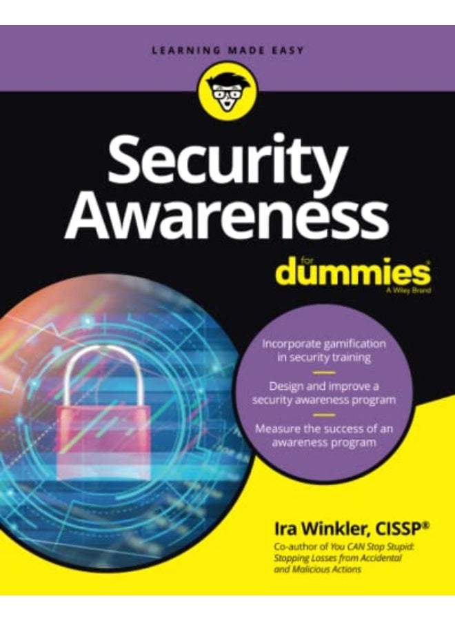 Security Awareness For Dummies By Winkler, I Paperback