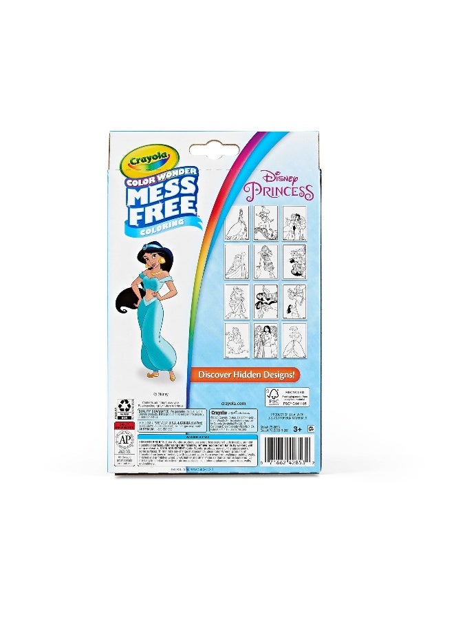 Crayola مجموعة تلوين كرايولا ديزني برينسيس الخالية من الفوضى المصغرة - Image 1