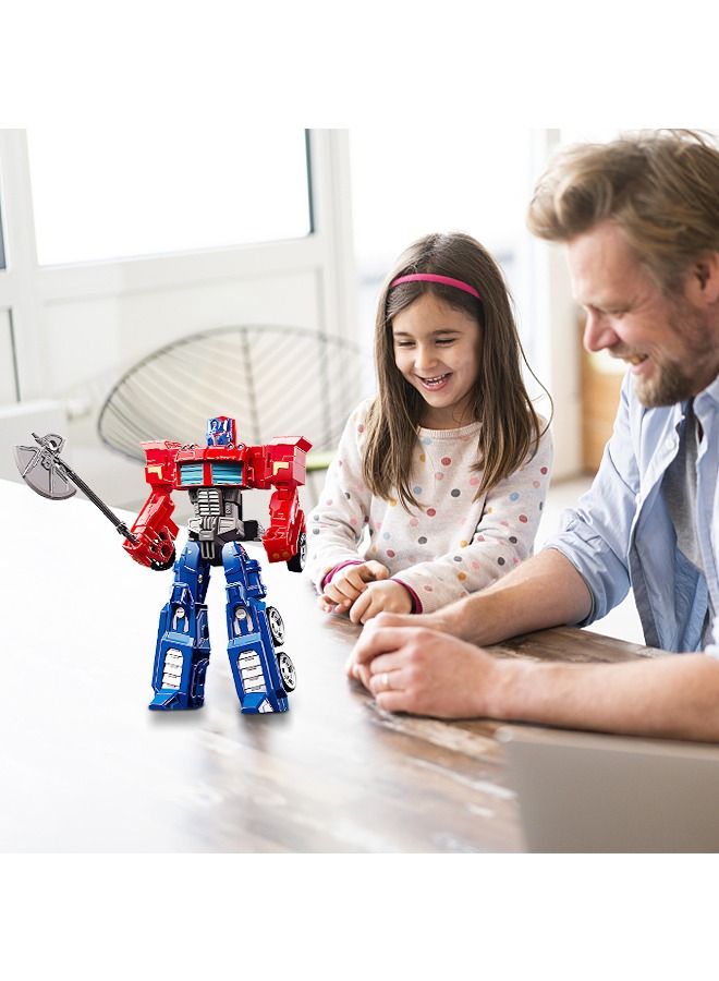 GROIC Deformation Robot Toy, Deformed Car Robot Toys, Action Figure Deformation Car Model, Portable Alloy Deformation Robot Toys Gift for Kids-Optimus Prime - Image 4