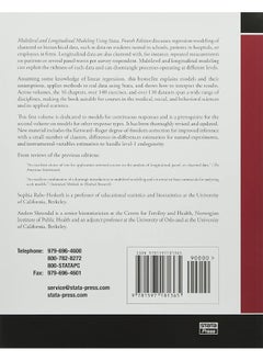 Multilevel and Longitudinal Modeling Using Stata, Volume I: Continuous Responses  - Image 2