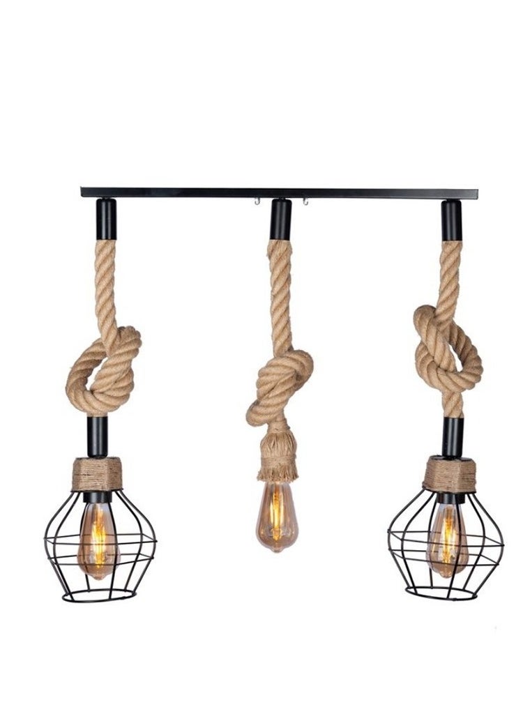 Generic 55×100 Cm Ceiling Lamp From Sin Lighting Sl - 1005-Beige And Black 
