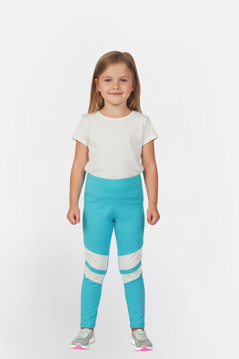 Reebok Toddlers Girl Sportswear Fit Training Leggings, Multicolor - Image 1