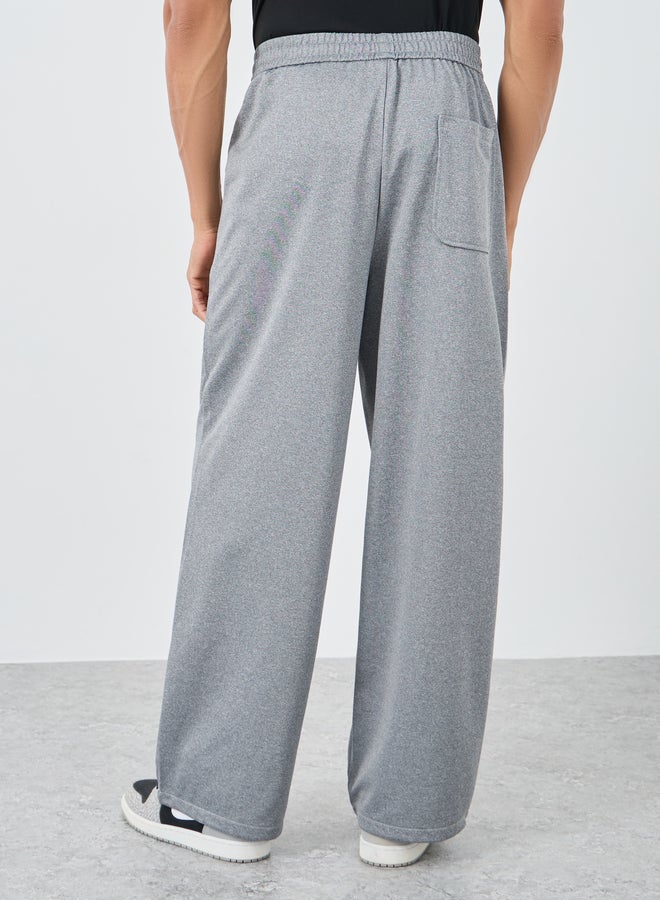 ستايلي بنطلون جوجر بقصة مريحة بفتحة سفلية وجيب جانبي - Image 4