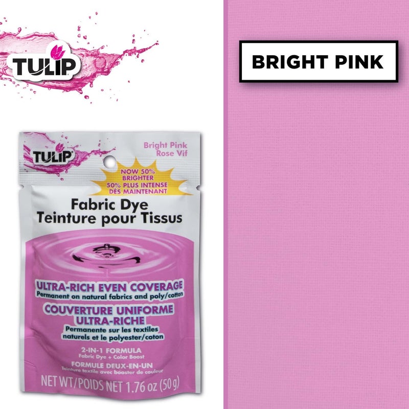 TULIP Fabric Dye - Hot Bright Pink, 1.76 oz (50 g) - Image 3