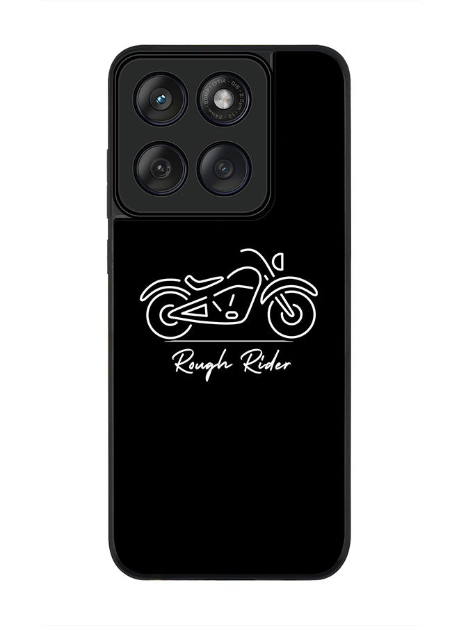 Stylizedd For Motorola MOTO Edge 60 Fusion/ Edge 60 Case,Slim fit Camera Protection, Shockproof Thin Phone cover  - Rough Rider - Image 1