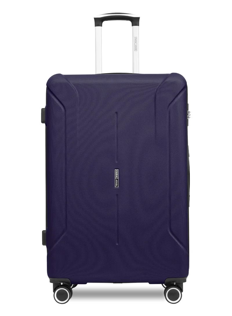 PARAJOHN Spectrum 20-Inch Hard Shell Carry-On Luggage Trolley Bag, Lightweight with 360° Spinner Wheels, Durable Travel Suitcase for Cabin and Hand Luggage - Navy Blue