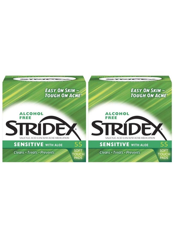 Stridex Medicated Pads Sensitive2 Count