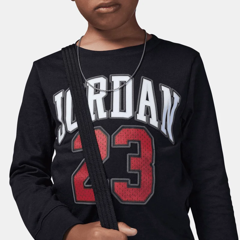 Jordan Black Kids' Practice Flight T-Shirt  | Best Price UAE