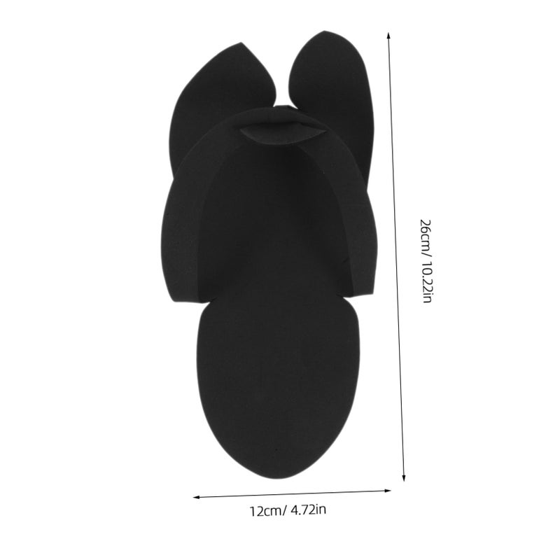 48 Pairs Disposable Pedicure Slippers Lightweight Non Skid for Spa Salon Home Travel Random Colors - Image 3