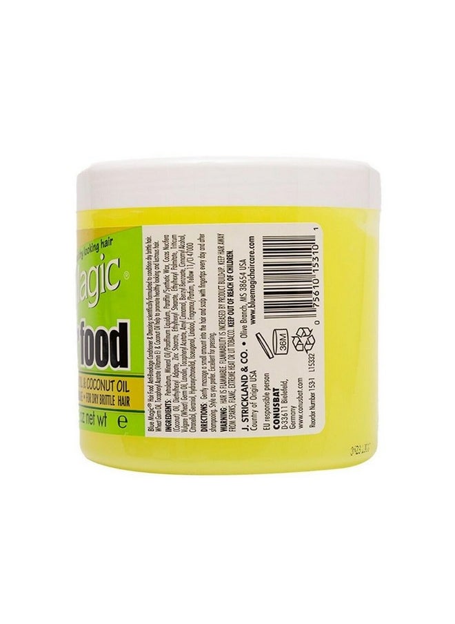 BLUE MAGIC Blue Magic Hair Food BLMHFOO, Coconut, 12 Ounce  - Image 2