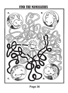 Awesome Dinosaur Activities: Mazes, Hidden Pictures, Word Searches, Secret Codes, Spot the Differences, and More!  - Image 5