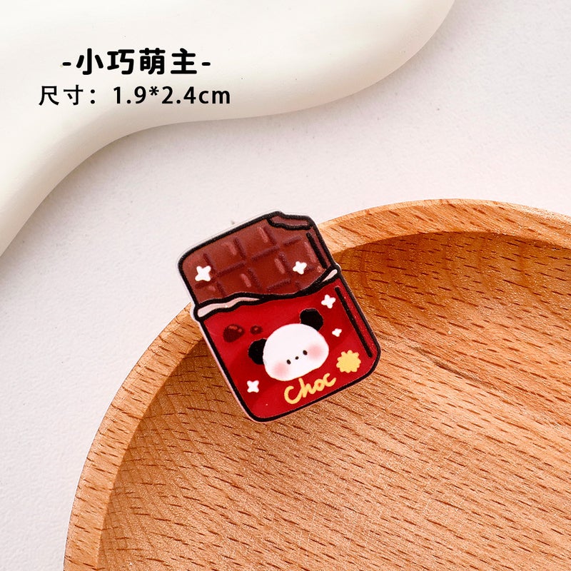 Generic Cute Cartoon Food Hair Clips Kids DIY Gift Small and cute master