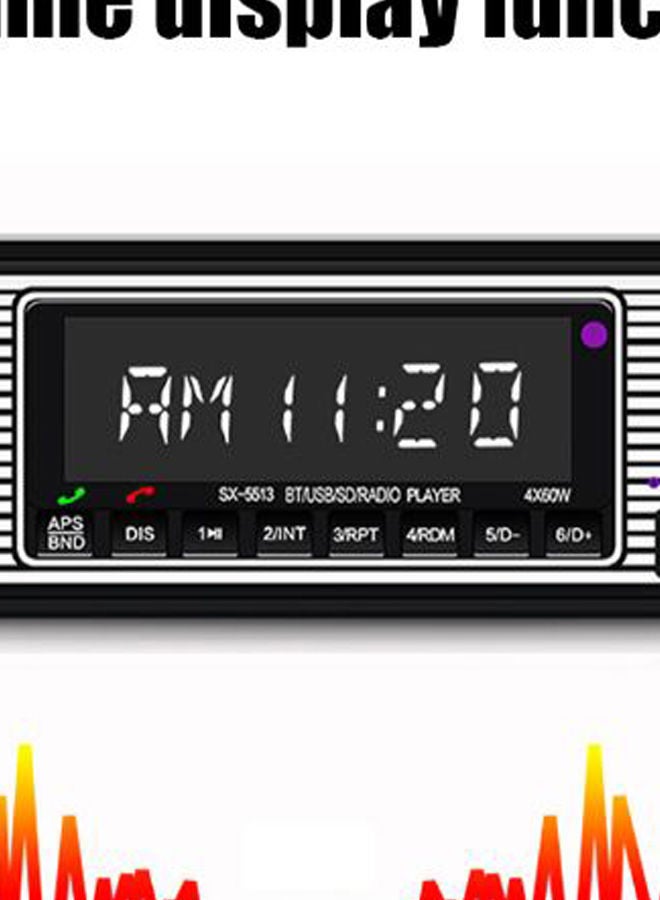 NIBEMINENT Bluetooth Vintage Radio Stereo MP3 Player  - Image 2