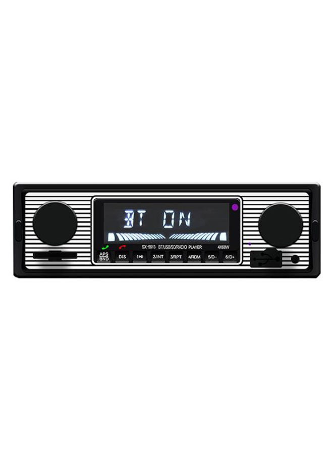 NIBEMINENT Bluetooth Vintage Radio Stereo MP3 Player  - Image 1