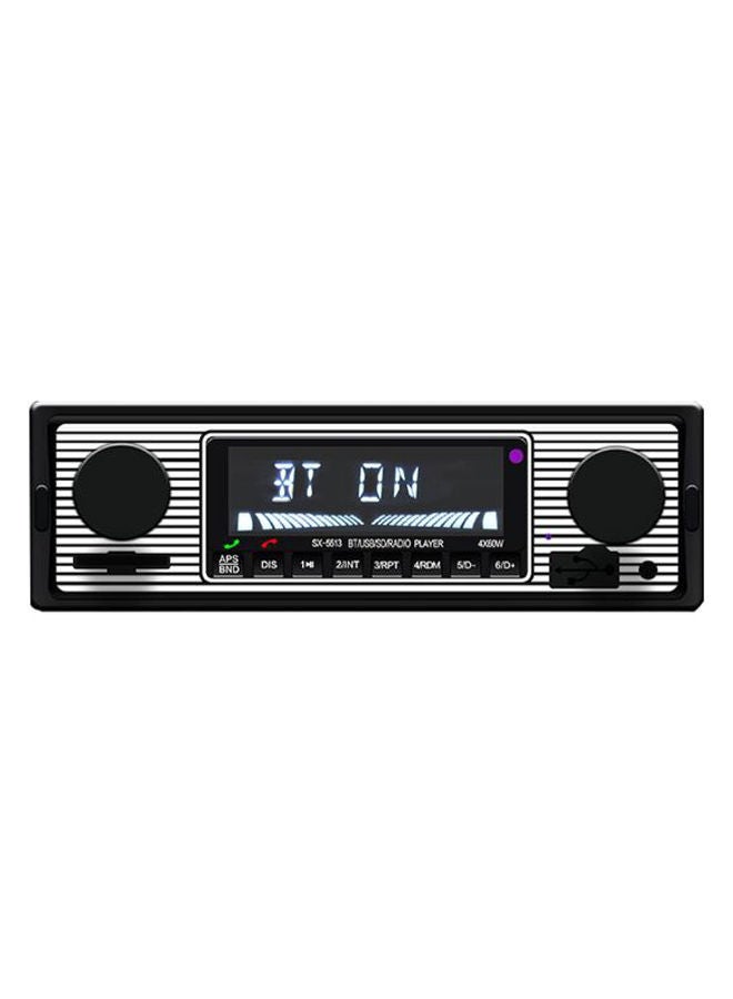 NIBEMINENT Bluetooth Vintage Radio Stereo MP3 Player  - Image 3