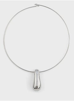 ELLA Pendant Choker Necklace & Earrings Set  - Image 2