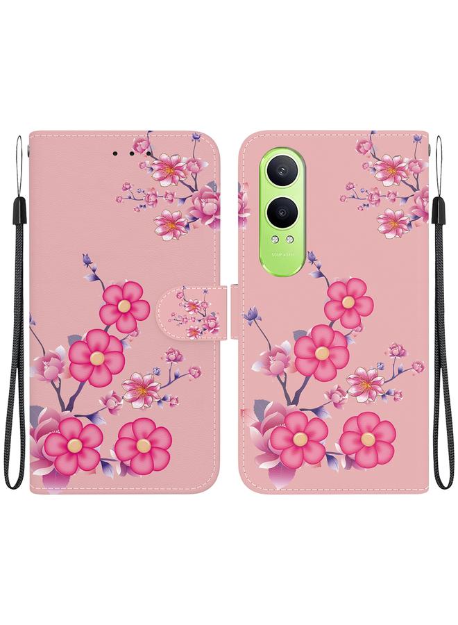 اس-توب جراب هاتف OnePlus Nord CE4 Lite مصنوع من الجلد برسومات ملونة وملمس كريستالي - Image 1